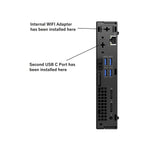 Refurbished & Upgraded Dell OptiPlex 5000 Micro i7 12th Gen 32GB RAM 2TB NVME SSD Desktop Mini PC Windows 11 Pro