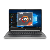 Refurbished & Upgraded HP Ryzen 5 Laptop 16GB RAM 512GB NVME SSD Radeon Vega 8 Graphics 14-dk0008na Full HD Windows 11 Laptop