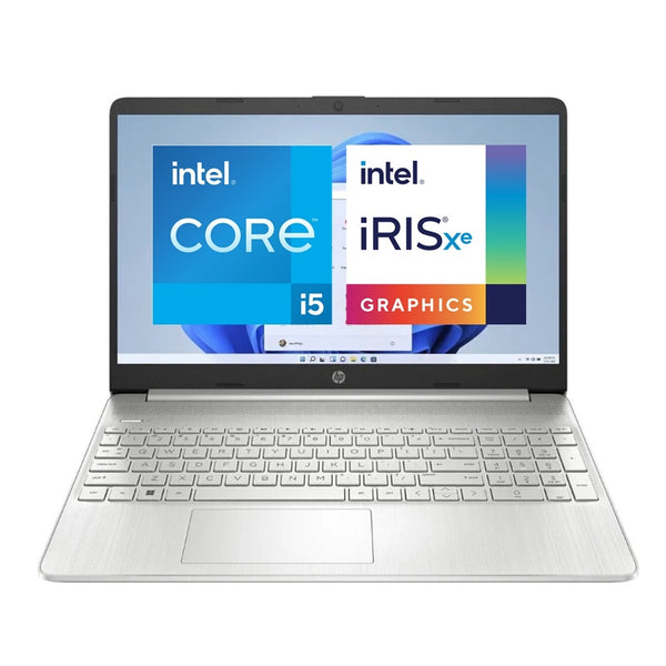 New Open Box HP Laptop Intel Core i5 12th 8GB 256GB NVME SSD 15.6" Full HD Windows 11 15s-fq5021na