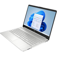 Refurbished HP Ryzen 5 3500U 8GB RAM 256GB NVME SSD Silver Laptop 15.6" Full HD 15s-eq0507na Windows 11