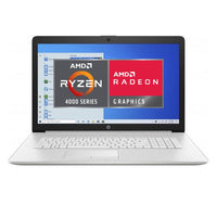 Refurbished HP 17.3" Laptop AMD Ryzen 5 4500U 16GB 1TB HDD 256GB SSD DVD 17-ca3500na Windows 11