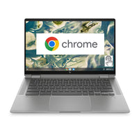 Refurbished HP x360 Chromebook i5 11th 8GB RAM 256GB Touchscreen Laptop Chrome OS 14c-cc0505na