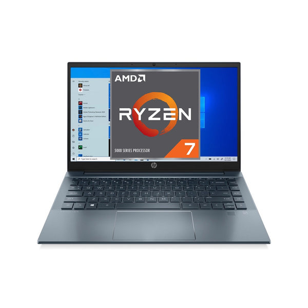 Refurbished & Upgraded HP Pavilion 14-ec0531sa AMD Ryzen 7 5700U 16GB 512GB NVME SSD Windows 11 Laptop