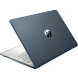 Refurbished & Upgraded HP Laptop Pentium Gold 7505 8GB 256GB SSD 15.6" Full HD Windows 11 Silver Blue 15s-fq2045na