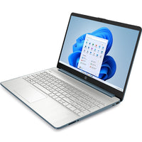 Refurbished & Upgraded HP Laptop Pentium Gold 7505 8GB 256GB SSD 15.6" Full HD Windows 11 Silver Blue 15s-fq2045na