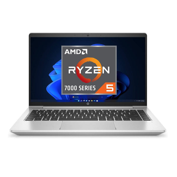 Refurbished & Upgraded HP ProBook 445 G10 AMD Ryzen 5 7530U 16GB RAM 256GB NVME SSD 14" Full HD Windows 11 Pro