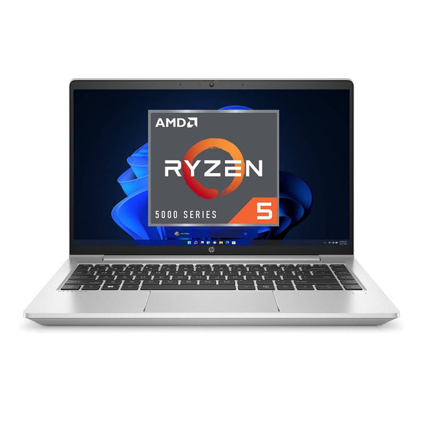 Refurbished & Upgraded HP ProBook 445 G9 AMD Ryzen 5 5625U 16GB RAM 256GB NVME SSD 14" Full HD Windows 11 Pro