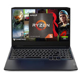 Refurbished & Upgraded Lenovo IdeaPad 3 120Hz Gaming Laptop Ryzen 5 5600H RTX 3050 32GB RAM 1TB NVME (2x 512GB) 15.6" IPS Full HD 15ACH6 Windows 11