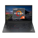 New Open Box & Upgraded Lenovo ThinkPad E15 Ryzen 5 5625U 256GB NVME SSD 16GB RAM 15.6" Full HD Windows 10 or 11 Pro Laptop