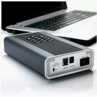 iStorage DiskAshur DT2 8TB HDD USB 3.1 PIN Protected Encrypted Storage IS-DT2-256-8000-C-X