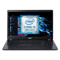 Refurbished Acer Extensa 15 EX215 i3 8th Gen 8GB RAM 256GB NVMe SSD EX215-30FY Intel Core i3-8130U HD Laptop