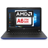 HP 14" Laptop AMD A6-9220 8GB 1TB Radeon R4 Graphics 15-BW020NA FULL HD Blue