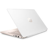 Refurbished HP Pavilion 14-ce0523sa 14" Intel Pentium Rose Gold & White Laptop 4GB Ram 128GB SSD