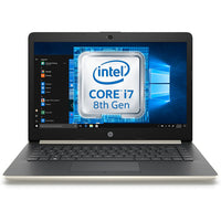 HP 14" Laptop i7 8th Gen 16GB RAM 256GB NVME SSD 14-CK0599SA FULL HD