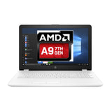 Refurbished HP AMD A9-9420 8GB Ram 1TB HDD Radeon R5 Graphics 15-BW069SA 15.6" FULL HD White Laptop Windows 10