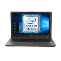 Refurbished & Upgraded HP 250 G6 Laptop Intel i7 7th Gen 16GB RAM 256GB SSD 15.6" Full HD Windows 10 Pro