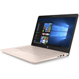 Refurbished & Upgraded HP Pavilion 14" Intel Pentium Rose Gold & White Laptop 12GB Ram 128GB SSD Windows 10 Pro Laptop 14-BK069NA