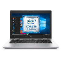 Refurbished & Upgraded HP ProBook 640 G4 Laptop Intel i5 8th Gen 16GB RAM 128GB SSD & 500GB HDD Full HD Windows 10 Pro
