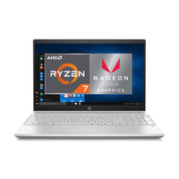 Refurbished & Upgraded HP Pavilion Touchscreen AMD Ryzen 7 3700U 16GB RAM 512GB NVME SSD Vega 10 Graphics Full HD IPS 15-CW1598SA Windows 10 Laptop