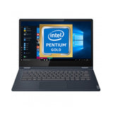 Refurbished & Upgraded Lenovo IdeaPad C340 2in1 Touchscreen Laptop Pentium Gold 8GB 128GB NVME SSD 14" Windows 10 Blue