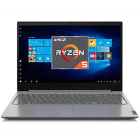 Refurbished Lenovo V15 AMD Ryzen 5-3500U 8GB RAM 256GB NVME SSD FULL HD Windows 11 Laptop V15-ADA