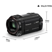 Refurbished Panasonic HC-W850M NTSC Camcorder Twin Camera SD Recording & 16GB Built-In Memory